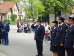 SDH Zubří na výročí v Nové Vsi 2005
