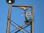Přidělávání elektrického vrátku na sušák hadic 2009
